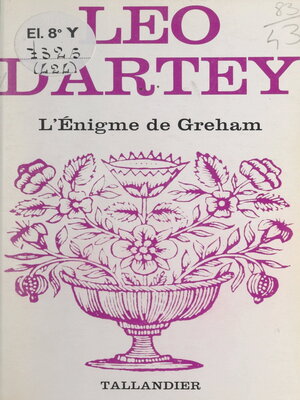 cover image of L'énigme de Greham
